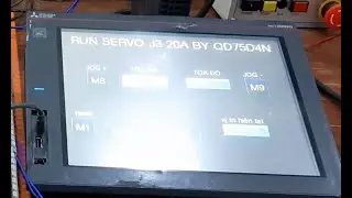 CONTROL SERVO MR J3 20A BY QD75D4N JOG and HOME