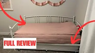Twin daybed with trundle from Amazon 