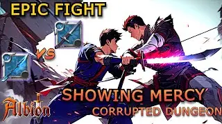 Showing mercy with new Quarterstaff Build PVP Corrupted Dungeon | ZILBRA | Albion Online