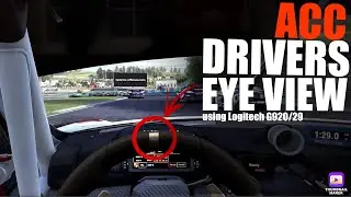 Sim Racing Beginner trying to get good at Assetto Corsa Competizione [Realistic Racing View]