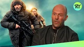 Jason Statham got a bit embarrassed by Shelter director Ric Roman Waugh