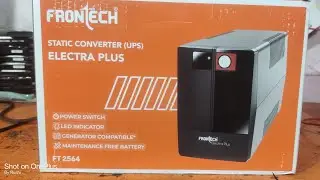 Frontech ups unboxing video all info#windows #computer #upsbattery #frontech #umboxing 