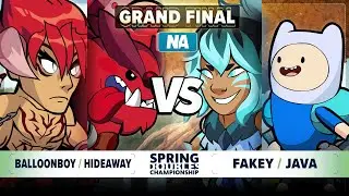 BalloonBoy & Hideaway vs Fakey & Java - GRAND FINAL - Spring Championship 2024 - NA 2v2