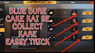 How to collect cake,Free fire 2nd anniversary event full details,