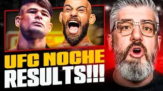 Luke Thomas *live*: Noche UFC: Lopes v Silva Watchalong, Results * Post-Fight Show