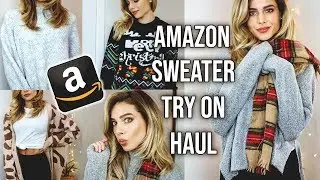 AMAZON SWEATER HAUL 2019 || HONEST TRY-ON + REVIEW Ft. Qualfort