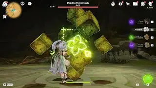 Nahida Cyno vs Dendro Hypostasis (LOCATION, GAMEPLAY and BUILD)