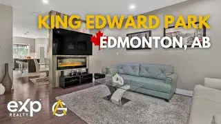 8307 81 AV NW | Modern 4-Bed Duplex in King Edward Park | Edmonton Real Estate Tour