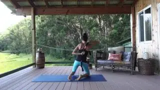 Yoga EVO Stretching Strap Shoulder Stretch