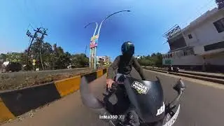 Trying new angles with insta 360x3 #insta360 #insta360x3 #gopro #viral 