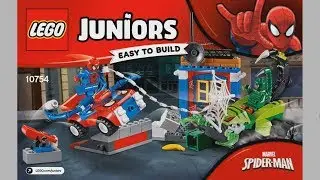 LEGO Juniors 10754 Spider-Man vs. Scorpion Street Showdown instruction
