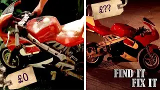 Restoring a 15-Year-Old Mini Moto | Find It Fix It