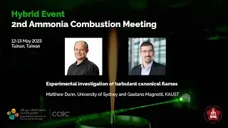 Matthew Dunn and Gaetano Magnotti: Experimental investigation of turbulent canonical flames