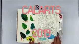 ACCEPTED ! calarts sketchbook 2019