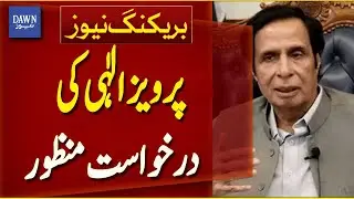 Pervez Elahi's Request Approved | Breaking News | Dawn News