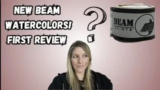 Trying Out The New Beam Watercolors First Review!