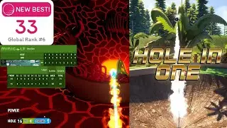 Tower Unite (MiniGolf) - Dino Drive - 33 Shots (Global Rank #6)