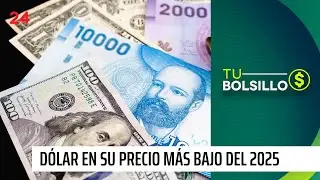El dólar alcanza su precio más bajo del año | 24 Horas TVN Chile