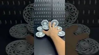3D Printed Kinetic Fidget! #3dprinting #fidget #mesmerizing #mechanism