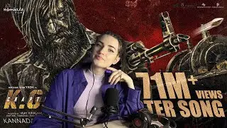 Russian Girl Reacts : Monster song : KGF 2