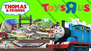 IMAGINARIUM METRO LINE TRAIN TABLE  REVIEW THOMAS THE TANK ENGINE PLAY AND REVIEW WITH BUD TOYS R US