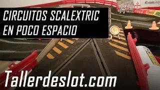 💡 C&oacute;mo montar un CIRCUITO SCALEXTRIC en POCO ESPACIO 【 Trucos y consejos 】&iexcl;y a disfrutar del HOBBY!