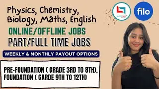 Filo & Career Will Hiring 2025 | Online/Offline Jobs | Weekly & Monthly&nbsp;Payout&nbsp;Options | Jobs 2025 |
