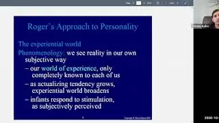 Personality Chapter 10 (Rogers) Lecture