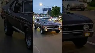 1970 Chevrolet Nova SS Classic Car Drive By Engine Sound Woodward Dream Cruise 2024