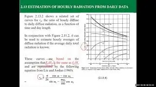 Lecture 7 ME439 Available Solar Radiation (3)