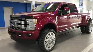 Lifted Ford F450 walk around
