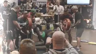 Josh Cannon 252 5kg Bench Press Body Power 2016