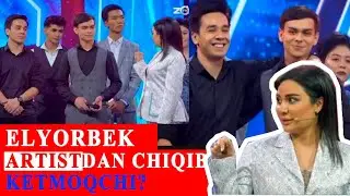 Elyorbek Melibayev Artist Ko'rsatuvidan chiqib Ketmoqchi Bo'ldi? Munisa Rizayeva Hafa Bōldi?ketmasin