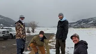 Ice Fishing Otter Creek & Fish Lake with Trout Howler & Friends