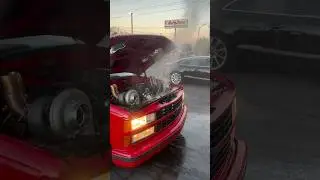 Twin Turbo OBS Chevy Silverado FAIL!!!! 🤦🏽&zwj;♂️ #twinturbo #turbotruck #obschevy #obstruck #turbo