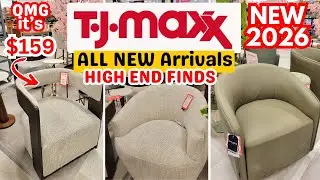 NEW TJ MAXX HOME DECOR AND FURNITURE FINDS | SHOP WITH ME