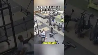 Gym Drama Turns into Flying Triangle&mdash;Staged or Real?