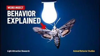 Why Moths Fly Into Lights: The Weird Science Explained