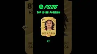 10 лучших рейтингов позиций раннинбеков в EA FC 26 #fc26 #eafc26 #easportsfc