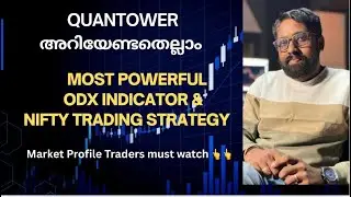 Quantower &ODX powerful indicator & Nifty Strategy! #indicators #marketprofile #strategy #nifty