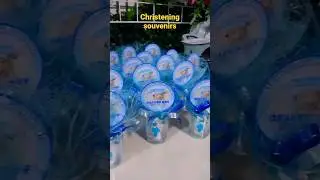 Souvenirs with rosary and shot glass/baby boy/#diy #shorts #diycrafts#souvenirs #arts #arts #howto