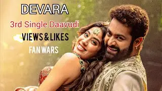 Devara I 3rd Single I Daavudi I VIEWS I NTR I Koratala Siva  #devara #daavudi #ntr
