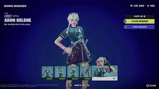 How to Unlock Aeon Selene in Fortnite | Battle Pass Bonus Rewards Page 5