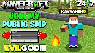 🔥Ftafat Join Karo My New Minecraft Public SMP FAST!!!