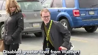 Disabled Pennsylvania greeter meets with Walmart about job; no resolution