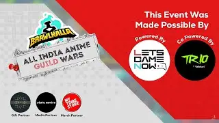 All India Anime Guild Wars East Region || Brawlhalla Tournament || LIVE ||