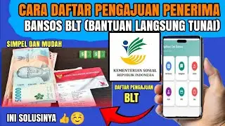 Cara Daftar Penerima BLT 2026 online lewat hp | Cek Cair Bansos BLT hari ini