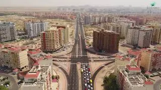 Aerial High-Quality Video of Construction in Dubai