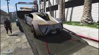 Comverting My Lykan To Pure Gold And Bulletproof (GTA-5)