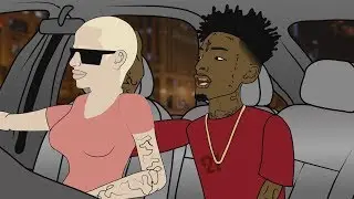 21 Savage Be Like.. ft Amber Rose 😂😂 (ISSA CARTOON)